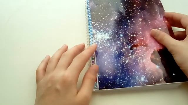 DIY космический скетчбук