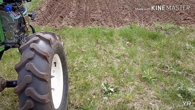 Как посадить картошку окучниками / Посадка картошки окучниками