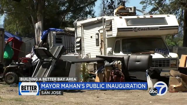 New San Jose Mayor Matt Mahan vows to get 'back to basics' during public inauguration