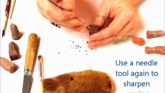 Carving Clay Signature Stamps- Ceramic Pottery Bisque Marking Stamps- Intro for All Classes