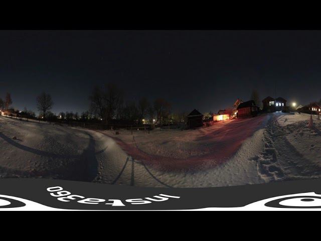 Insta360 Titan   night 11K down to 8K   Timelapse   2D new