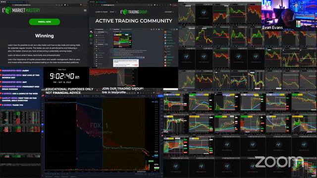 LIVE: Trading & Market Analysis | $AMPX $CLEU $NBRV $FDX