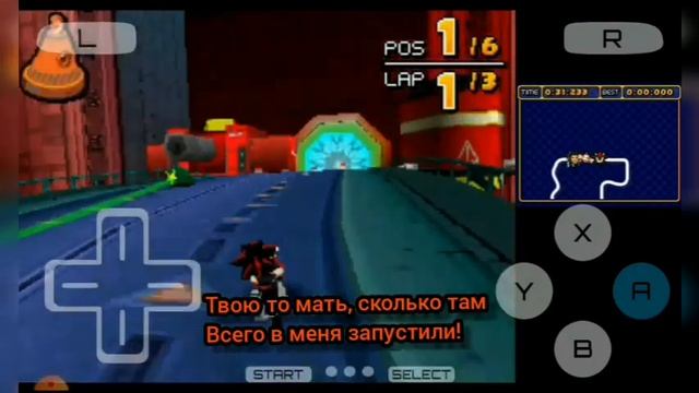 (NDS)Sonic And Sega all stars racing-#2|Grafitti Cup