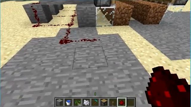 Как сделать полу-автоматическую ферму пшеницы в minecraft.