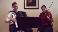Theme from Piano Concerto No. 1, Tchaikovsky -- Accordion and Violin Duet