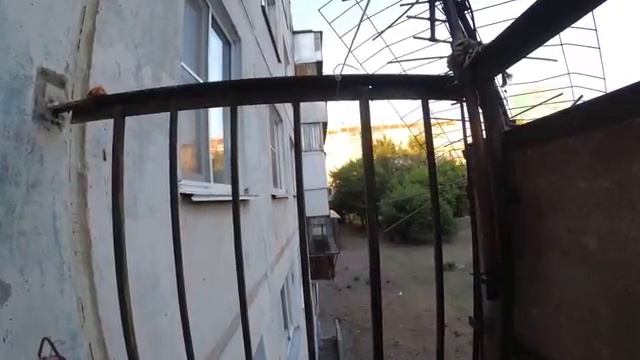 Слайдер с камерой Yi4K+ на одном тросе с программной стабилизацией