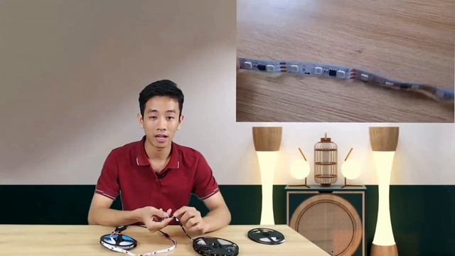 Phân biệt các loại đèn led dây RGB quay TikTok - Led 2835, Led 5050, Led aRGB