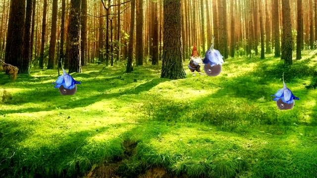 Сказка про пони и голубые цветочки.