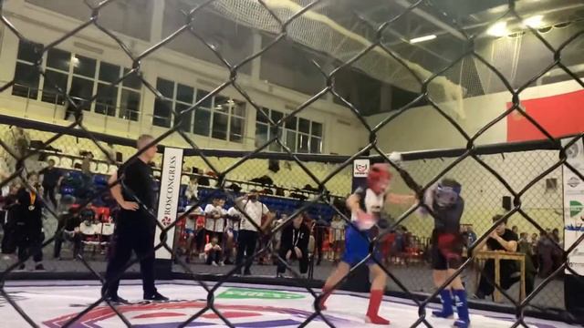 Егор Прокофьев 
первый бой ММА победа