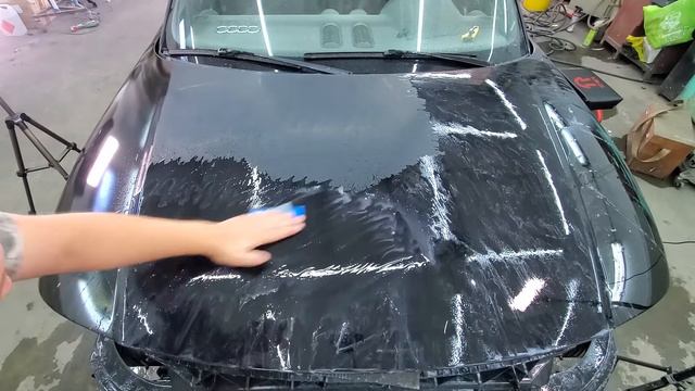 СПАСЕНИЕ после неудачной покраски. Идеальная полировка автомобиля после покраски !
