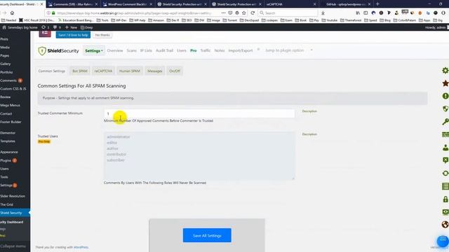 WordPress Comment Blacklist & Moderation Full Solution With Examples