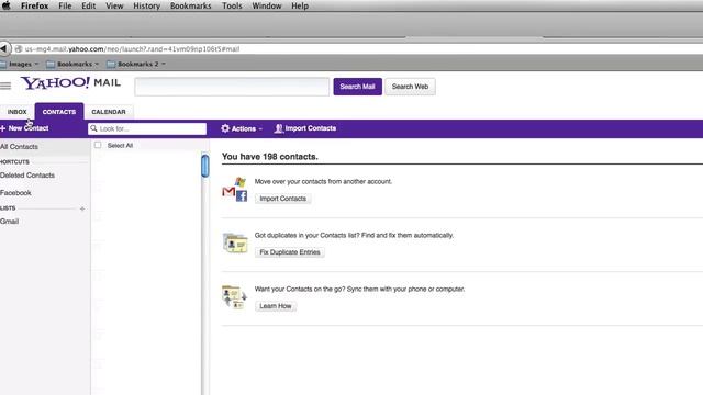 How to Import from Excel to Yahoo Contacts