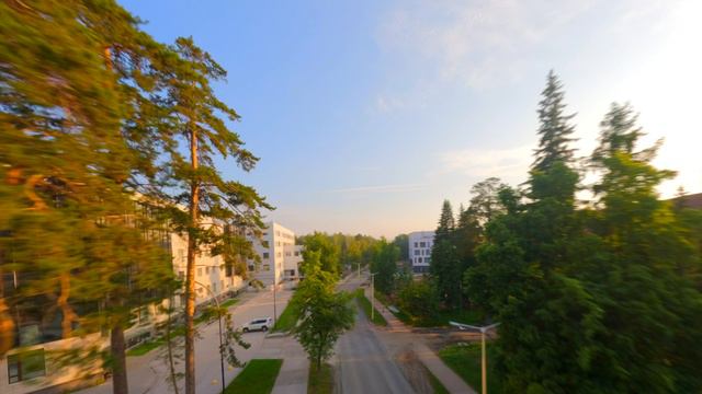 Новосибирский Государственный Университет (НГУ) с FPV дрона