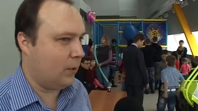 Открытие игрового зала в МСДЦ.