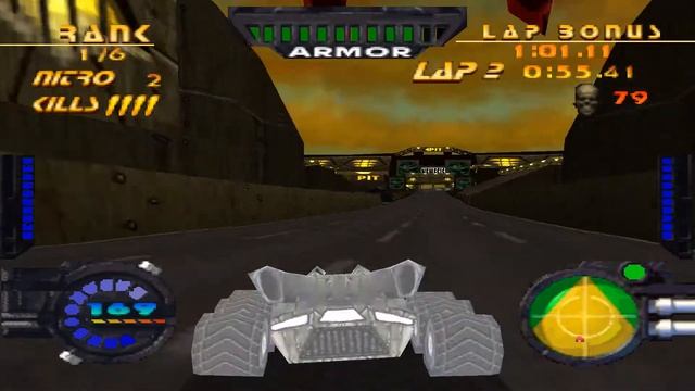 Rock N Roll Racing - Red Asphalt 2 прохождение часть 1