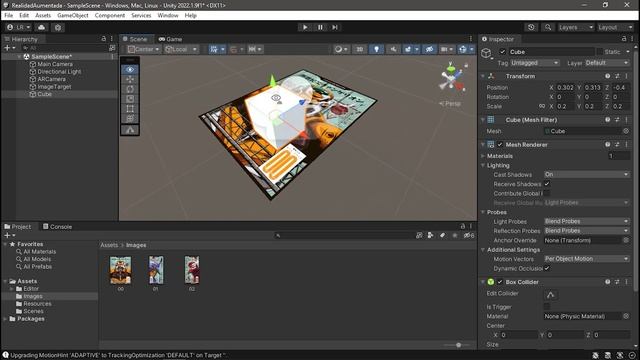 Como Crear Realidad AUMENTADA en Unity! ??? / MOVIL Y PC #RA #AR