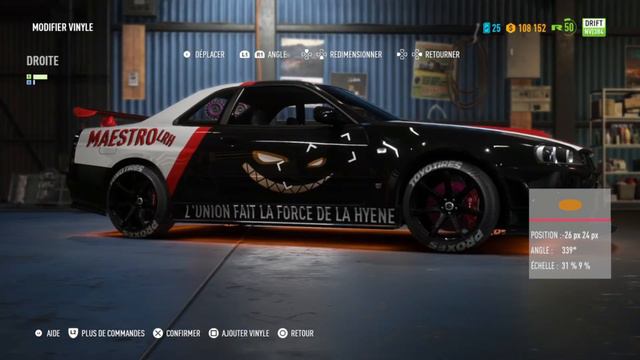 Need for Speed Payback | paint job | MAESTRO lrh