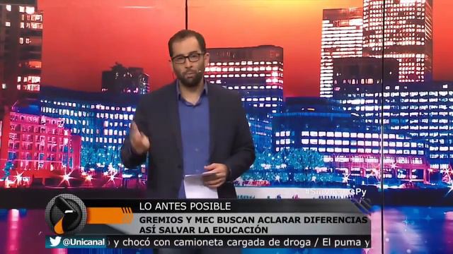 Eladio Benitez en el programa deTV SIN VUELTAS del  24 01 2018