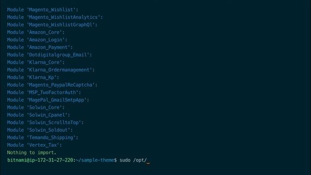 Install a Magento theme
