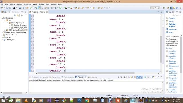 Introduction To Java Programming   Exercise 3 4b