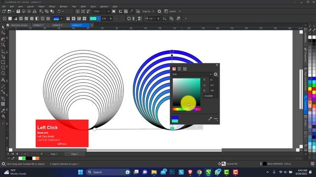 Logo design trend 2023: Best Logo design tutorial in Corel Draw by Hevlendordesigns