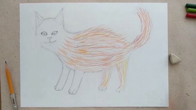 Как нарисовать кошку?