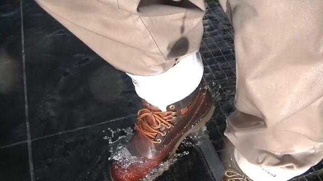 PARABOOT CATERPILLAR & DOCKERS - fully clothed - Totally soaked