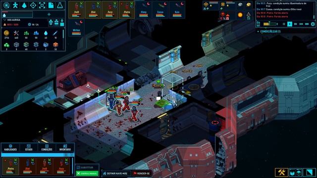 BATALHA Entre QUATRO NAVES - Space Haven #10 [Gameplay Português PT-BR]