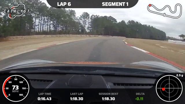Jimmy's PCA HPDE Session at Roebling Road, Porsche GT4