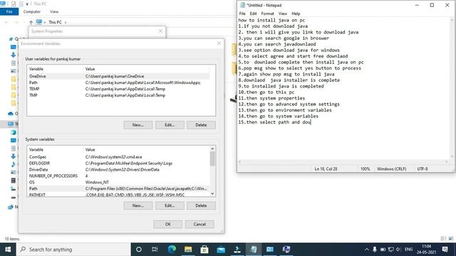 how to install java jre on windows 10 step by step jre installation