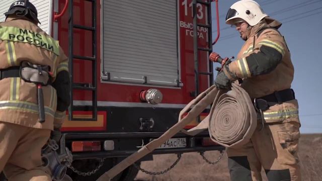 Фильм к 375-летию пожарной охраны России от пожарных Высокогорского района Татарстана