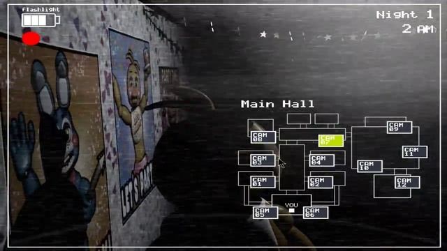 Czech let's play Five night's at Freddy's part 1 Seru bobky