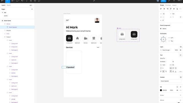 Mobile App Interface Design in Figma