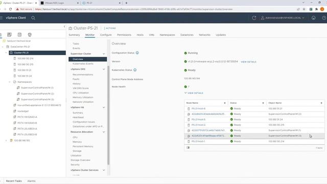 Deploying VMware vSphere with Tanzu on Dell PowerStore X Model