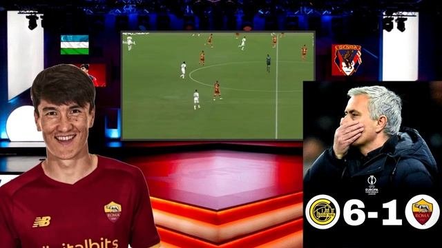 Эльдор Шомуродов в Разгроме Ромы 6-1. Ошибка Жозе Моуриньо 100 . Что это было?