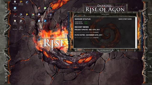 Darkfall Rise of Agon MMORPG Background