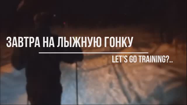 Тренировка на лыжах 15.02.24