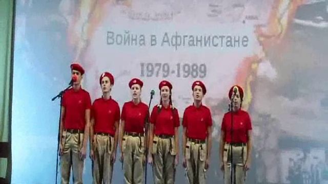 Юнармейский отряд МБОУ Верхнеспасская СОШ.wmv