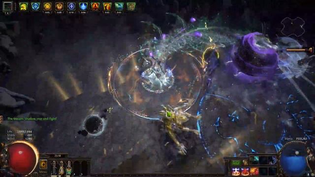 [POE 3.18] CWDT Scion - WardLooper- 190+ million DPS
