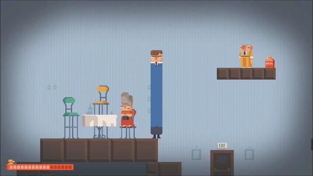 The Maitre D' Game - Awesome  Body Bending/Stretching Puzzle Platformer