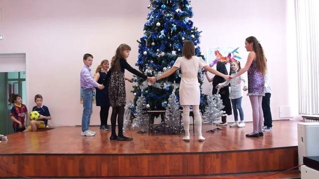 2016 12 23 Новый год 56 классы  Гимназия 5 Академгородок Нск