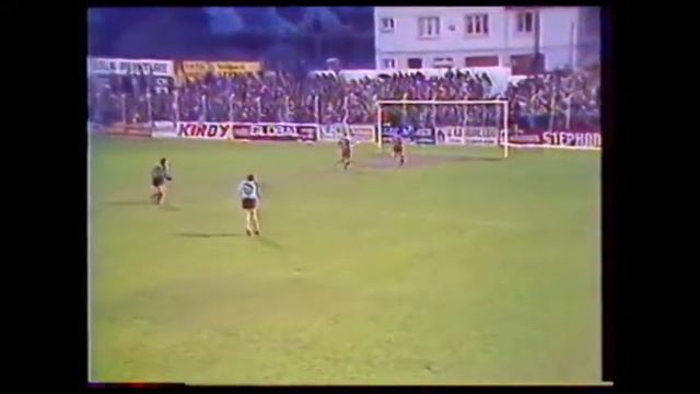 Guingamp 1-1 FC Tours Quart de finale aller Coupe de France 1982/1983