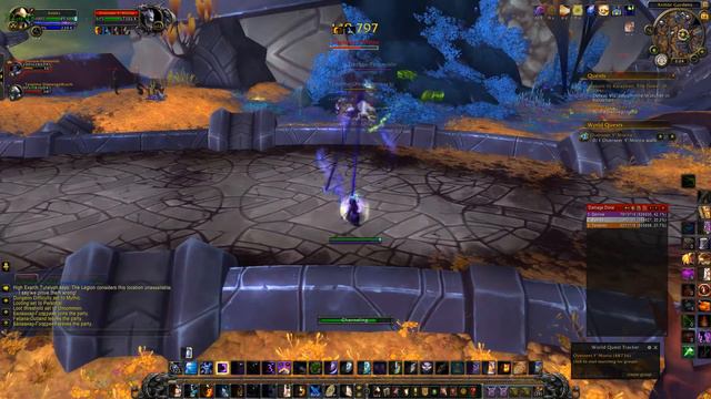 Overseer Y'Morna Argus Mac'Aree World Quest World of Warcraft