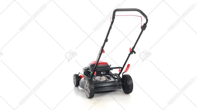 Газонокосилка бензиновая несамоходная Evoline LMG 51 P 3D обзор.