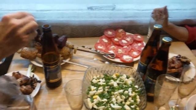 Дачное застолье