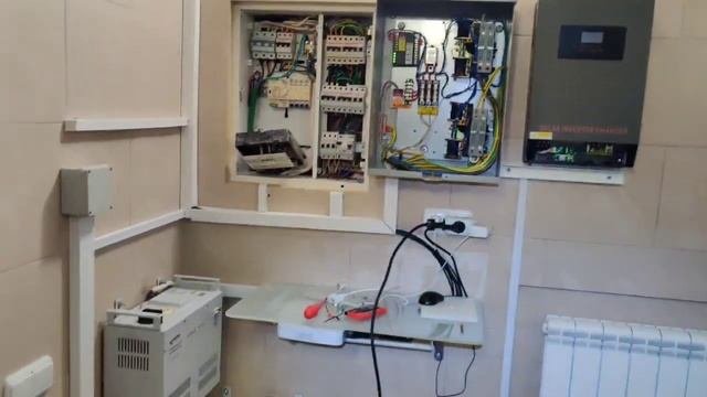 Установка Инвертора 5Квт в доме 3-фазный ввод