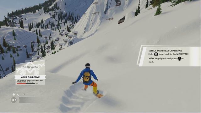 STEEP - Клёвая игра , но мой пк не очень - Первый взгляд
