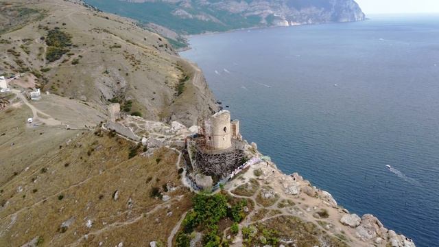Балаклава Севастополь. Аэросъемка Севастополь  Balaklava Sevastopol. Aerial video Sevastopol