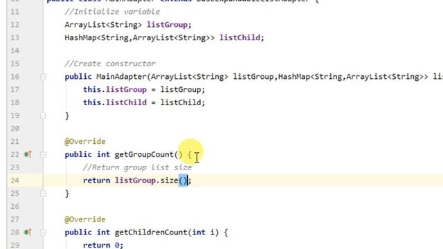 How to Implement ExpandableListView in Android Studio | ExpandableListView | Android Coding