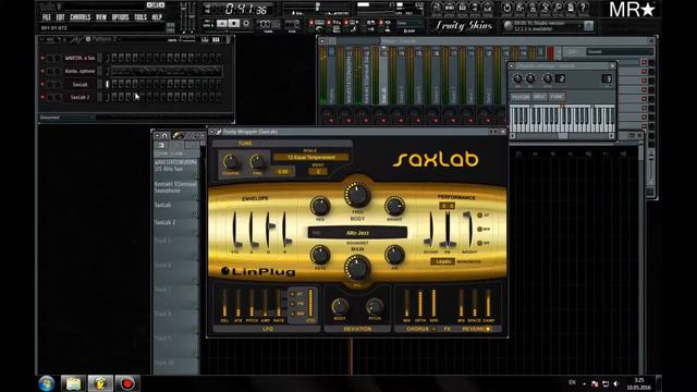 Demonstration: Virtual Alto Saxophone Staccato